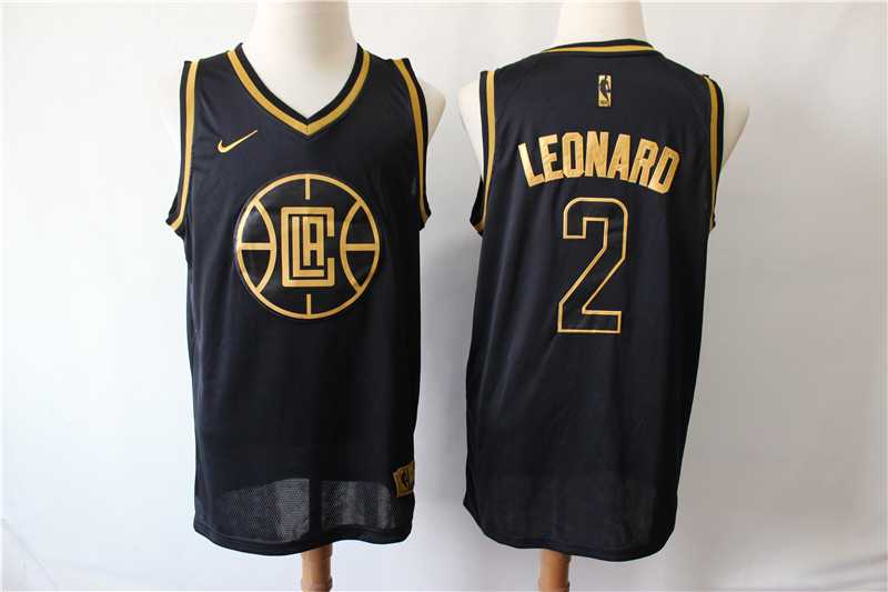 Clippers 2 Kawhi Leonard Black Nike Gold Swingman Jersey,We sell and wholesale Clippers 2 Kawhi Leonard Black Nike Gold Swingman Jersey on line form chian!
